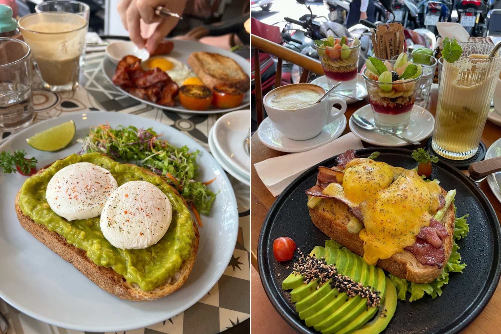 The Melbourne Cafe serves hearty, high-quality brunch while maintaining a nutritious balance of ingredients in each portion